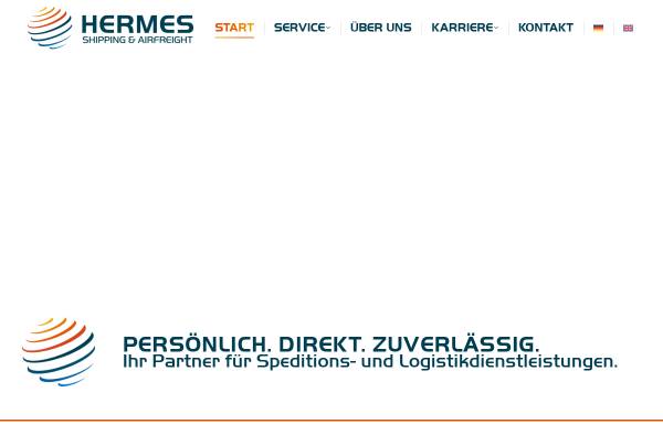 Vorschau von www.hermesship.de, Hermes Shipping & Transport GmbH