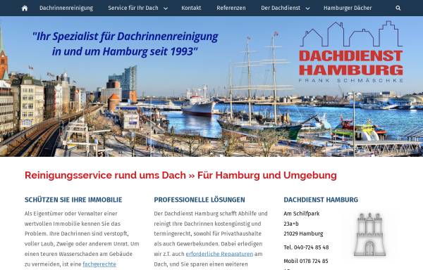 Vorschau von www.dachdienst.de, Dachdienst