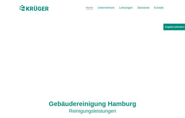 Vorschau von www.gebaeudereinigung-krueger.de, Krüger Gebäudereinigung