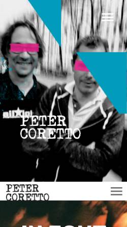 Vorschau der mobilen Webseite www.peter-coretto.de, Coretto, Peter