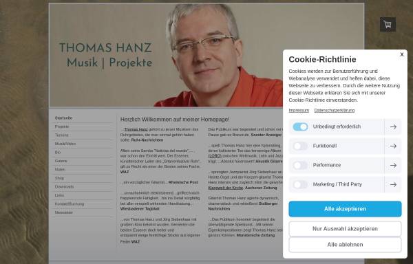 Vorschau von www.thomas-hanz.de, Hanz, Thomas