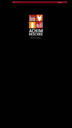 Vorschau der mobilen Webseite www.achim-reschke.de, Reschke, Achim