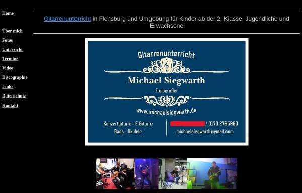Vorschau von www.michaelsiegwarth.de, Siegwarth, Michael