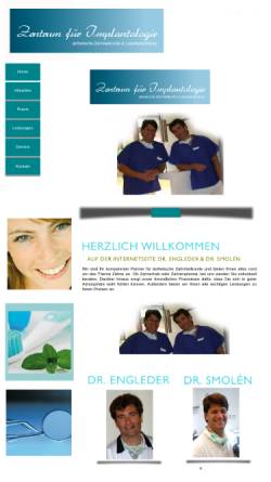 Vorschau der mobilen Webseite www.zahnschmerzen24.de, Dr. Roland Engleder & Dr. Stefan Smolen, Gemeinschaftspraxis