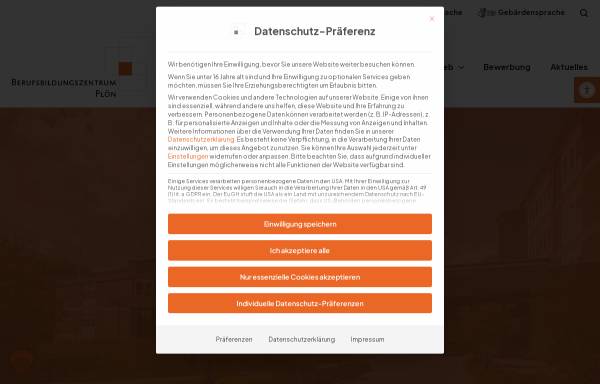Vorschau von www.bbz-ploen.de, Fachgymnasium