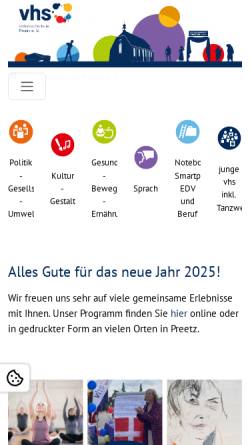 Homepage der VHS Preetz e.V.