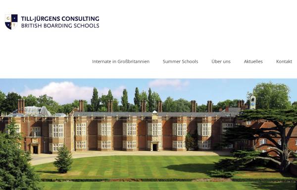 Vorschau von www.englische-internate.de, Till-Jürgens Consulting - British Boarding Schools