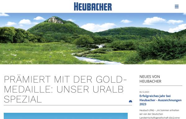 Vorschau von www.heubacher.de, Heubacher Brauerei L. Mayer