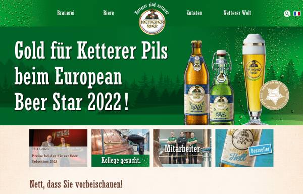 Vorschau von www.kettererbier.de, Privatbrauerei M. Ketterer GmbH & Co.
