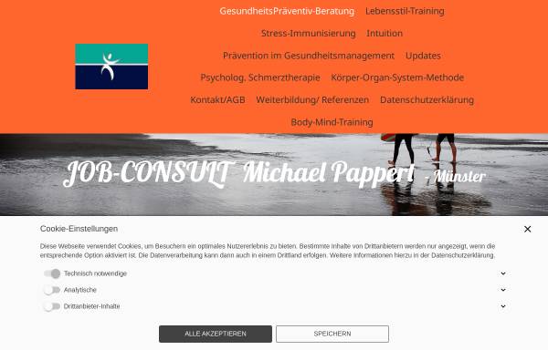 Vorschau von www.mpappert.de, J-O-B Consult Michael P. Pappert