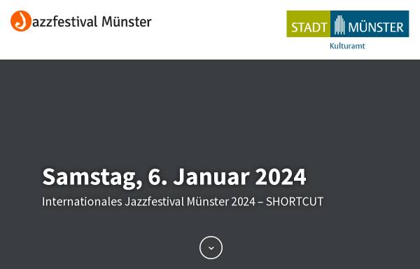 Vorschau von www.jazzfestival-muenster.de, Jazzfestival Münster