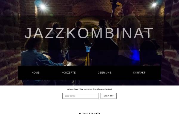 Vorschau von www.jazzkombinat.de, Jazzkombinat München