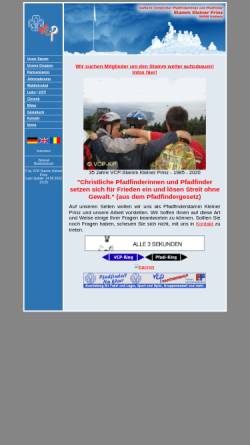 Vorschau der mobilen Webseite www.kleiner-prinz.de, Pfadfinder in Koblenz