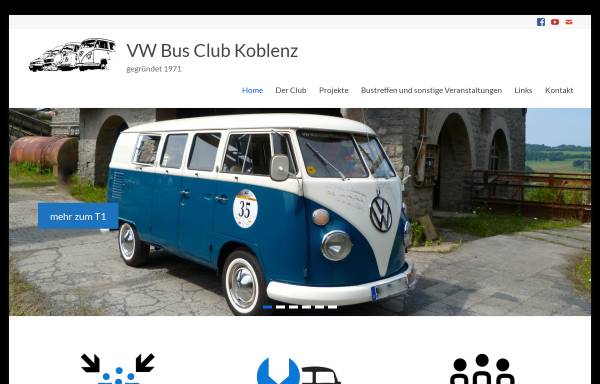Vorschau von vwbc.de, VW-Bus-Club Koblenz