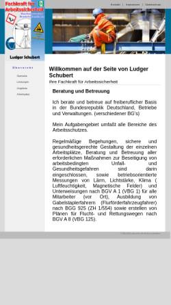 Vorschau der mobilen Webseite www.sifa-mt.de, Arbeitsschutz Ludger Schubert