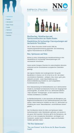 Vorschau der mobilen Webseite www.dr-bauer-secundus.de, Dr. Bauer-Secundus GmbH