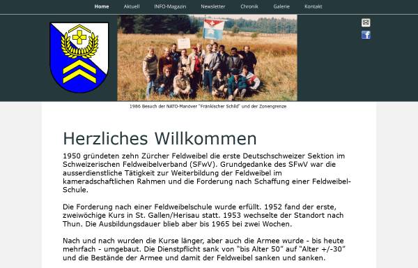 Vorschau von www.atomar.ch, Schweizerischer Feldweibelverband, Sektion Zürich