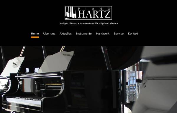 Vorschau von www.piano-hartz.de, Piano Hartz GmbH und Co. KG