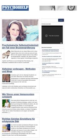 Vorschau der mobilen Webseite psychohelp.at, Turnheim, Christiane