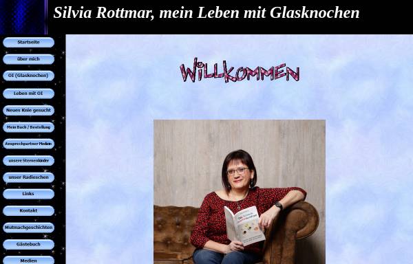 Vorschau von www.glasknochen-rottmar.de, Silvia Rottmar, mein Leben mit Glasknochen
