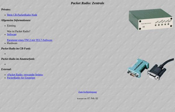 Packet Radio Zentrale