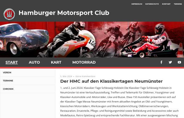 Vorschau von www.hamburger-motorsport-club.de, Hamburger Motorsport Club e.V. im ADAC