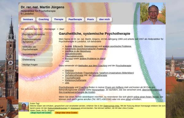 Vorschau von www.drmj.de, Dr. rer. nat. Martin Jürgens