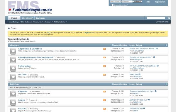 Vorschau von www.funkmeldesystem.de, Funkmeldesystem.de