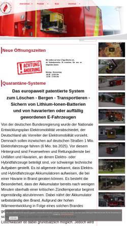 Vorschau der mobilen Webseite www.jerg.biz, Jerg Feuerwehr und Umwelttechnik GmbH