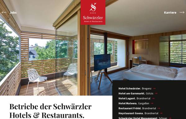 Vorschau von www.schwaerzler-hotels.com, Schwärzler Hotels