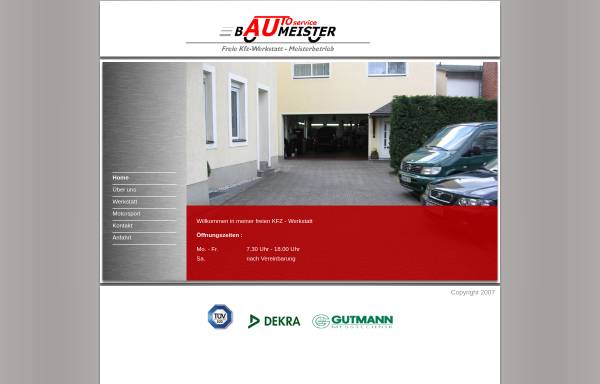 Vorschau von www.autoservice-baumeister.de, Autoservice Baumeister