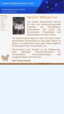 Vorschau der mobilen Webseite www.katzenmama.com, Von der Wildbachau