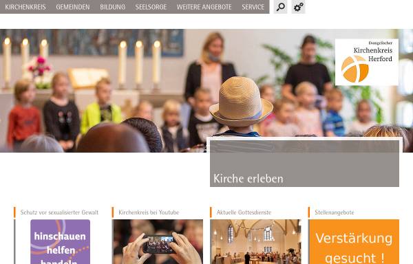 Vorschau von www.kirchenkreis-herford.de, Kirchenkreis Herford