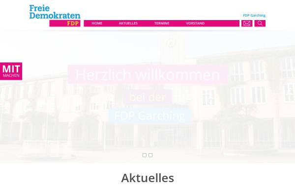 Vorschau von www.fdp-garching.de, FDP Garching
