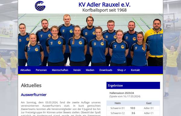 Vorschau von www.adler-rauxel.de, KV Adler-Rauxel e.V.