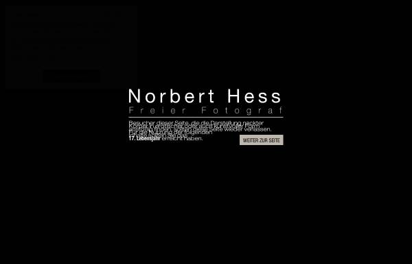 Norbert Hess, freier Fotograf