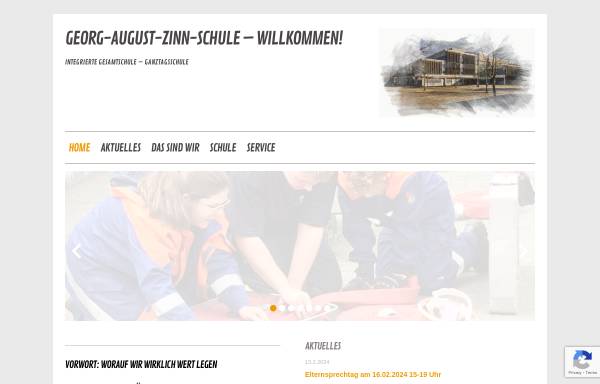 Vorschau von www.georg-august-zinn-schule.de, Georg-August-Zinn-Schule