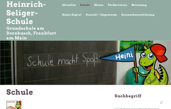 Vorschau von www.heinrich-seliger-schule.de, Heinrich-Seliger-Schule