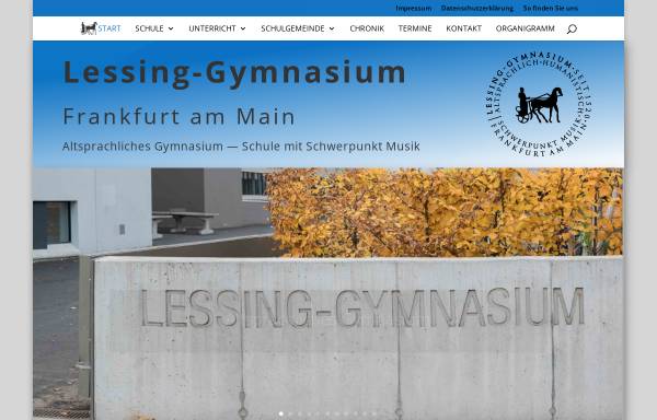 Vorschau von www.lessing-frankfurt.de, Lessing-Gymnasium