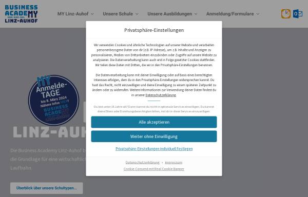 Vorschau von www.hakauhof.at, Bundelshandelsakademie und Bundeshandelsschule Linz-Auhof