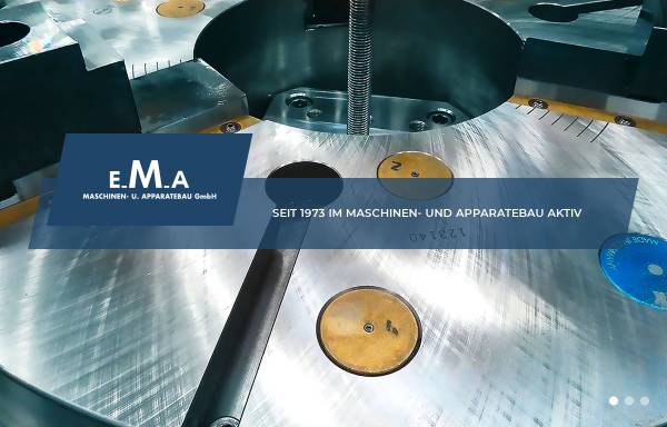 Vorschau von www.ema-hamburg.de, EMA Maschinen- und Apparatebau GmbH