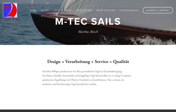 M-Tec Sails, Markus Rösch