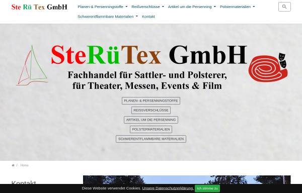 Vorschau von www.steruetex.de, SteRüTex GmbH