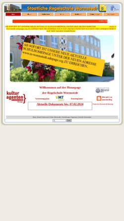 Vorschau der mobilen Webseite www.regelschule-wormstedt.de, Regelschule Wormstedt