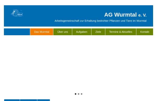 Vorschau von www.ag-wurmtal.de, AG Wurmtal