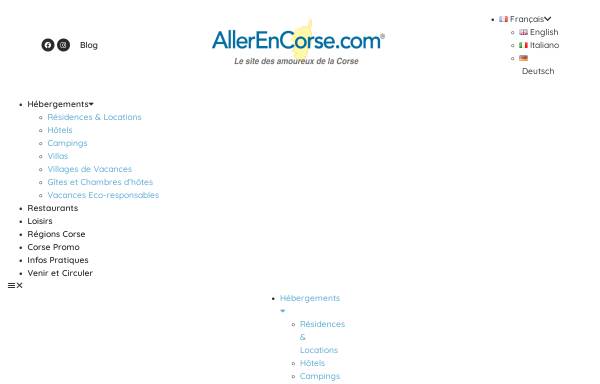 Vorschau von www.allerencorse.com, Allerencorse