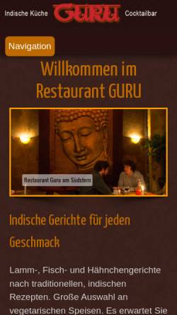 Vorschau der mobilen Webseite www.restaurant-guru.de, Restaurant Guru