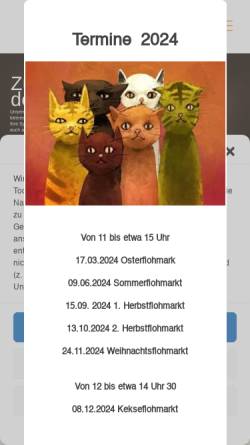 Vorschau der mobilen Webseite katzenheim-freudenau.at, Katzenheim Freudenau