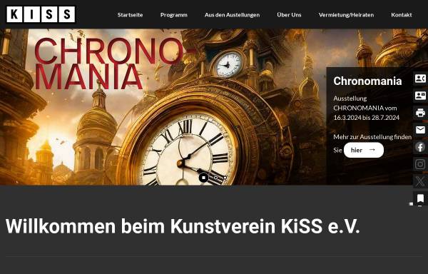 Vorschau von www.kiss-untergroeningen.de, Kunst im Schloss Untergröningen