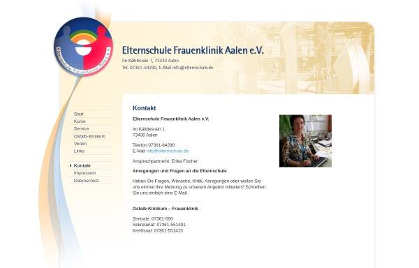 Vorschau von www.elternschule.de, Elternschule Frauenklinik Aalen e. V.